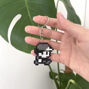 Porte-clés pixel art Sasha